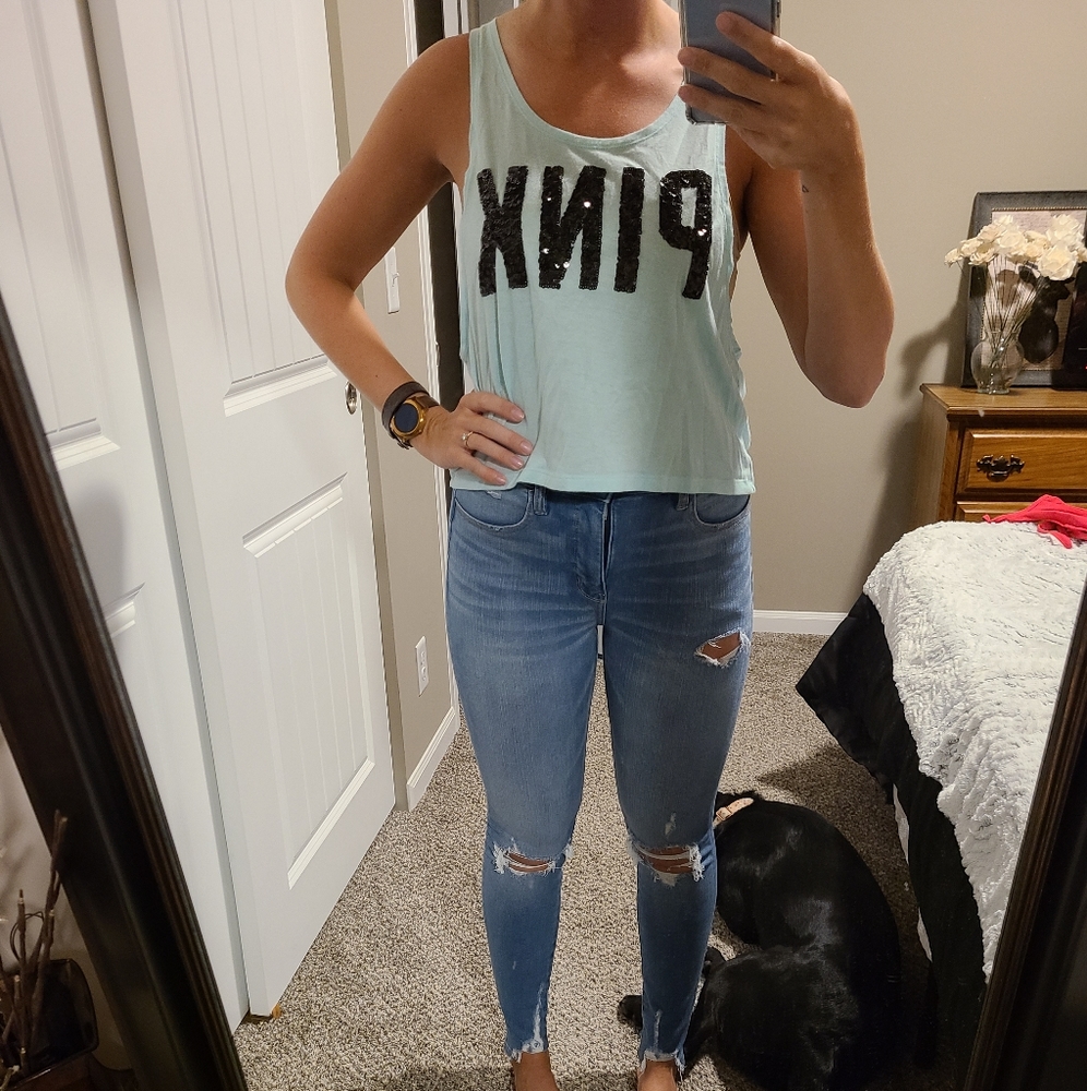 PINK crop top
